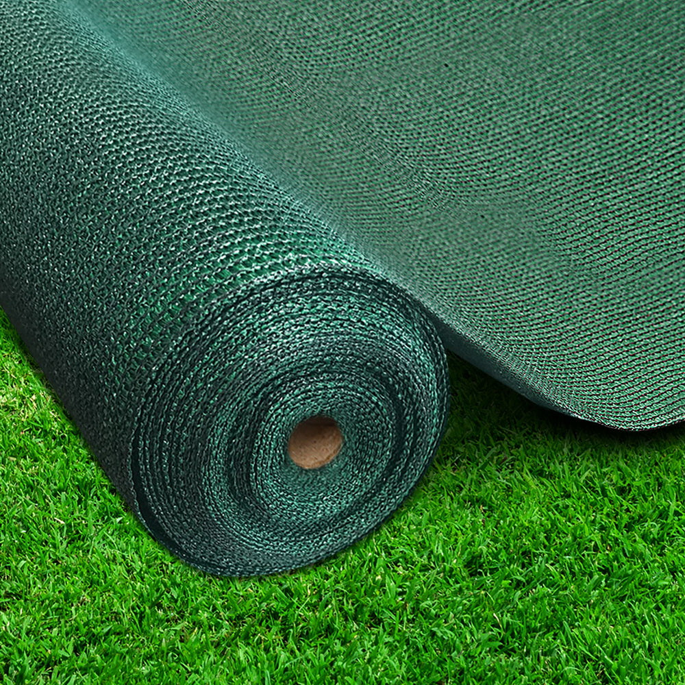 70% Sun Shade Cloth Shadecloth Sail Roll Mesh Outdoor 175gsm 1.83x20m Green - image7