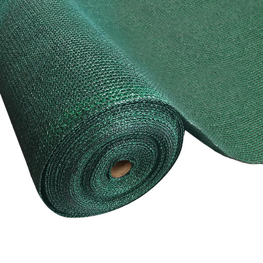 50% UV Sun Shade Cloth Shadecloth Sail Roll Mesh Garden Outdoor 1.83x30m Green - image1