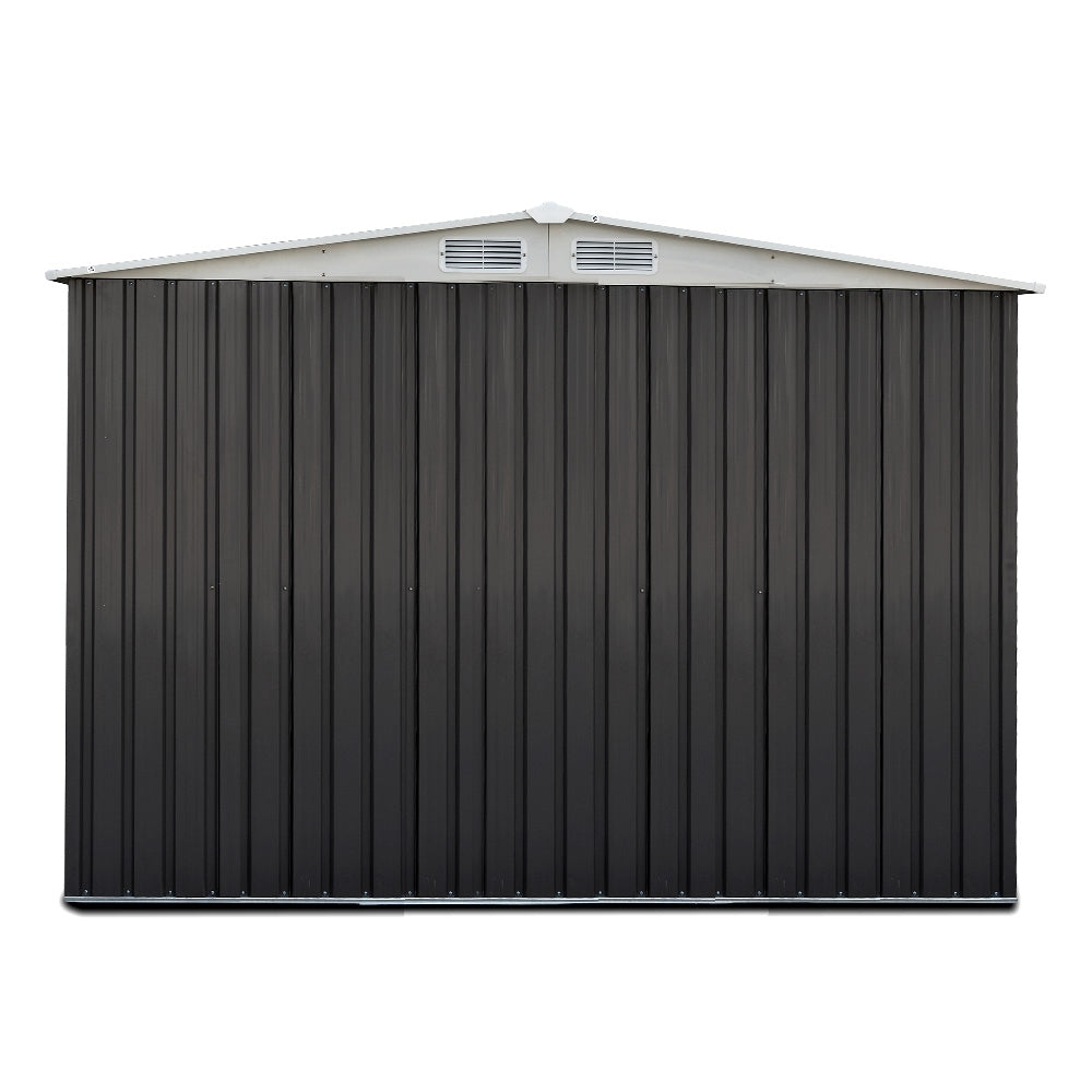 Garden Shed Outdoor Storage Sheds Tool Workshop 2.57x2.05M with Base - image4
