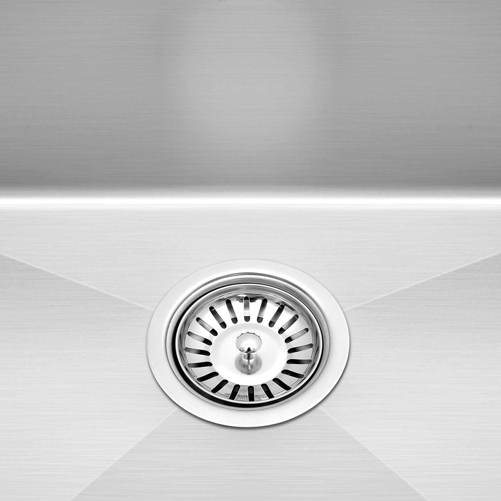 Stainless Steel Kitchen Sink 340X440MM Nano Under/Topmount Sinks Laundry Silver - image6