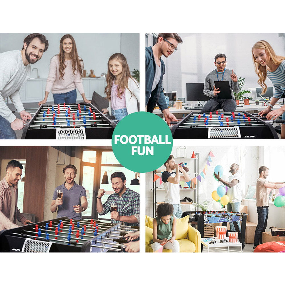 4FT Soccer Table Foosball Football Game Home Party Pub Size Kids Adult Toy Gift - image3