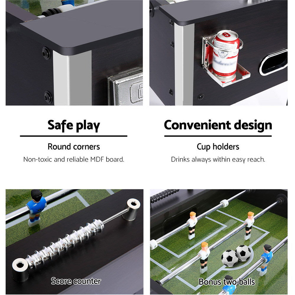 5FT Soccer Table Foosball Football Game Home Party Pub Size Kids Adult Toy Gift - image4