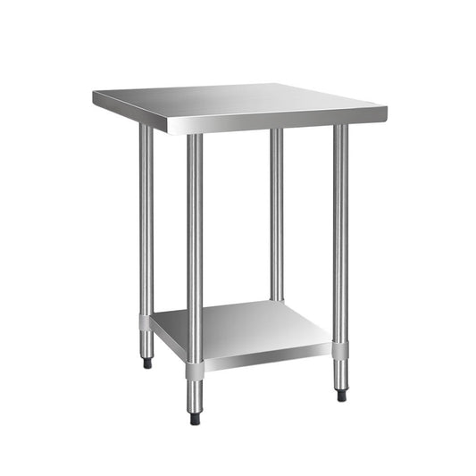 762 x 762mm Commercial Stainless Steel Kitchen Bench - image1