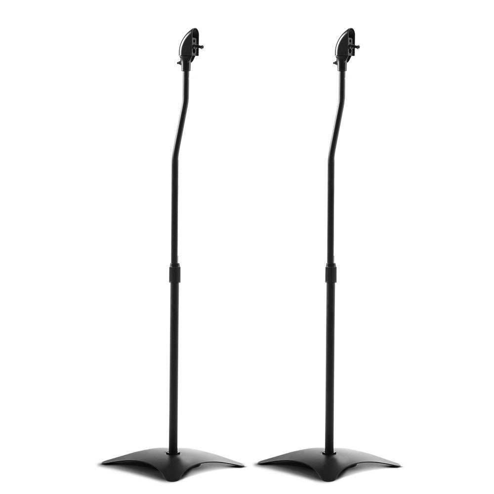 Set of 2 112CM Surround Sound Speaker Stand - Black - image1