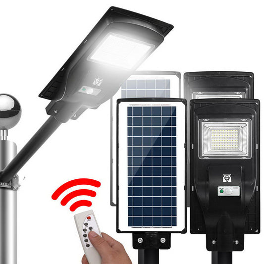 Set of 2 LED Solar Lights Street Flood Sensor Outdoor Garden Light 90W - image1