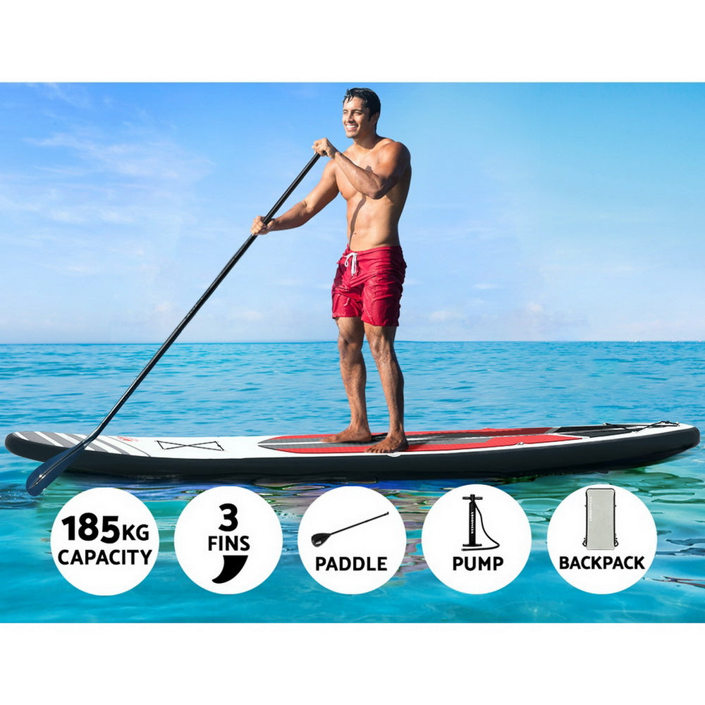 Stand Up Paddle Boards SUP 11ft Inflatable Surfboard Paddleboard Kayak - image4