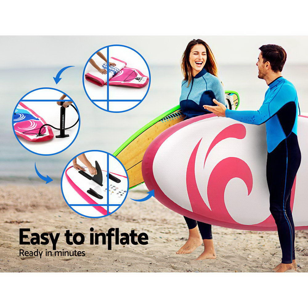 Stand Up Paddle Board 11ft Inflatable SUP Surfboard Paddleboard Kayak - image6