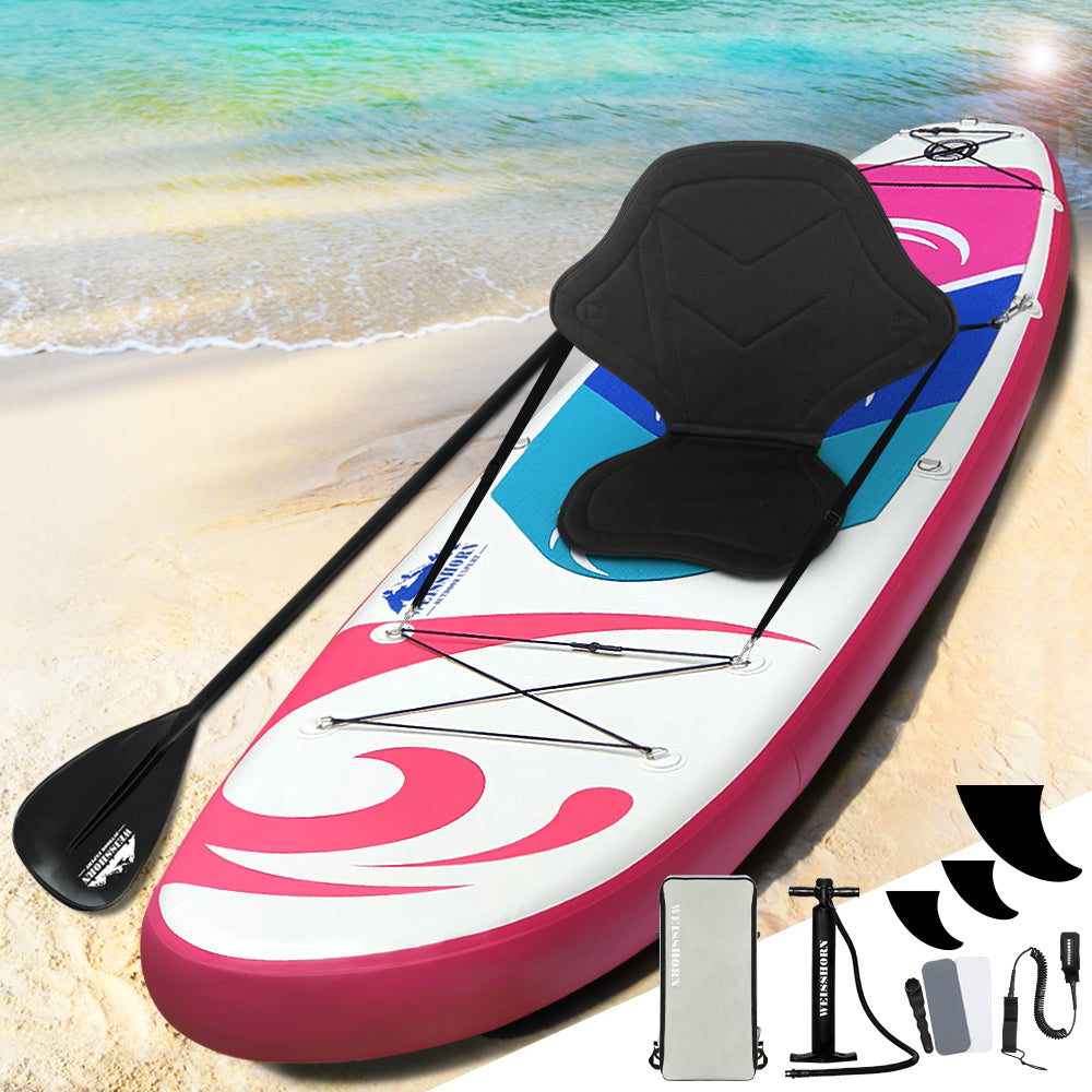 Stand Up Paddle Board 11ft Inflatable SUP Surfboard Paddleboard Kayak - image8