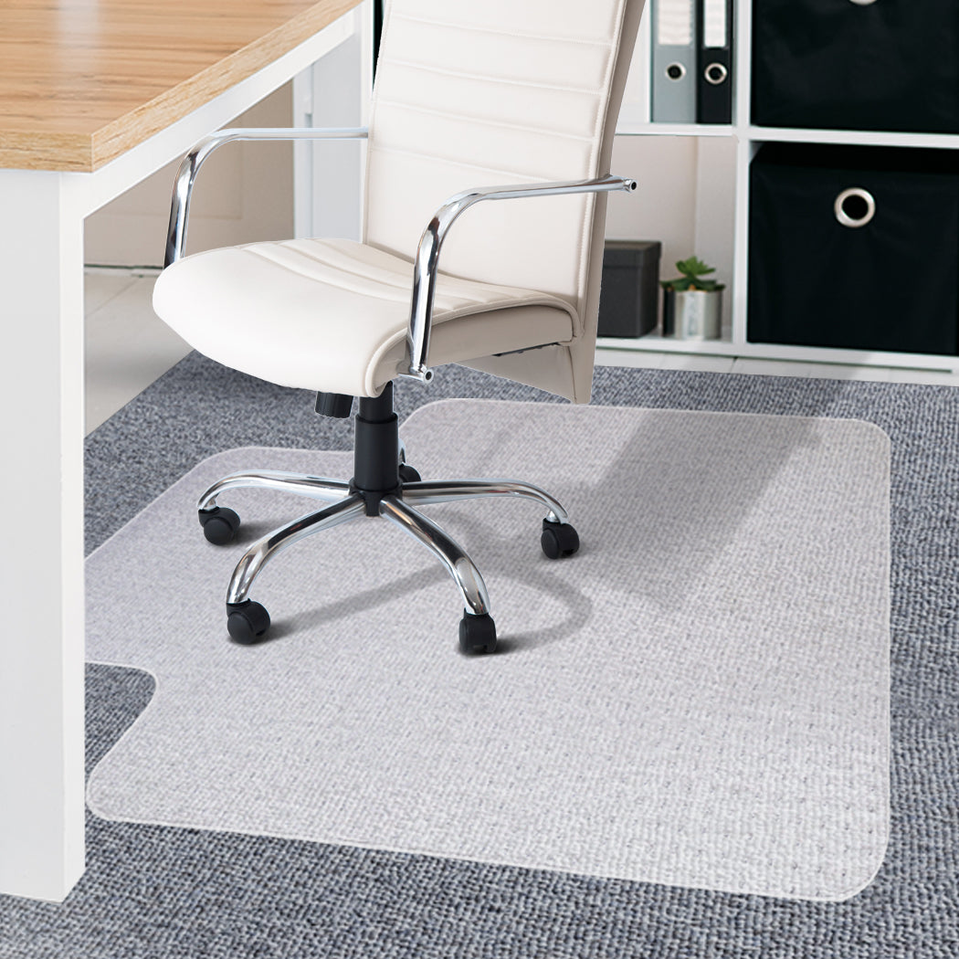 Carpet Floor Office Home Computer Work Chair Mats Vinyl PVC Plastic 1350x1140mm - image10