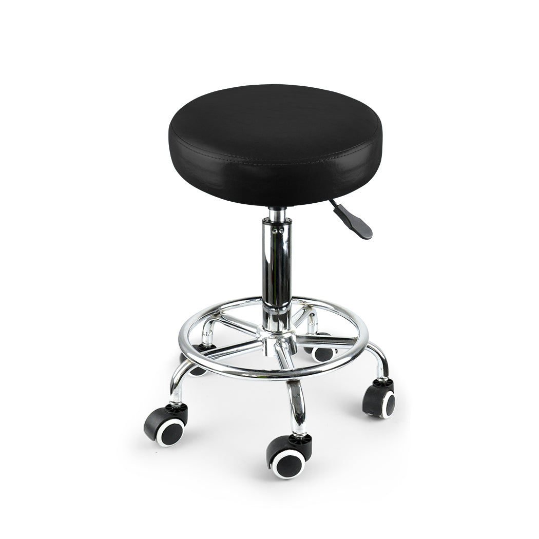 Bar Stools Swivel Salon Office Chair Hairdressing Stool Barber Chairs - image2