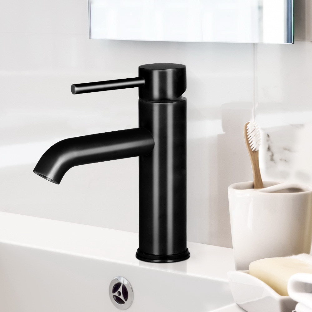 Basin Mixer Tap Faucet Black - image7