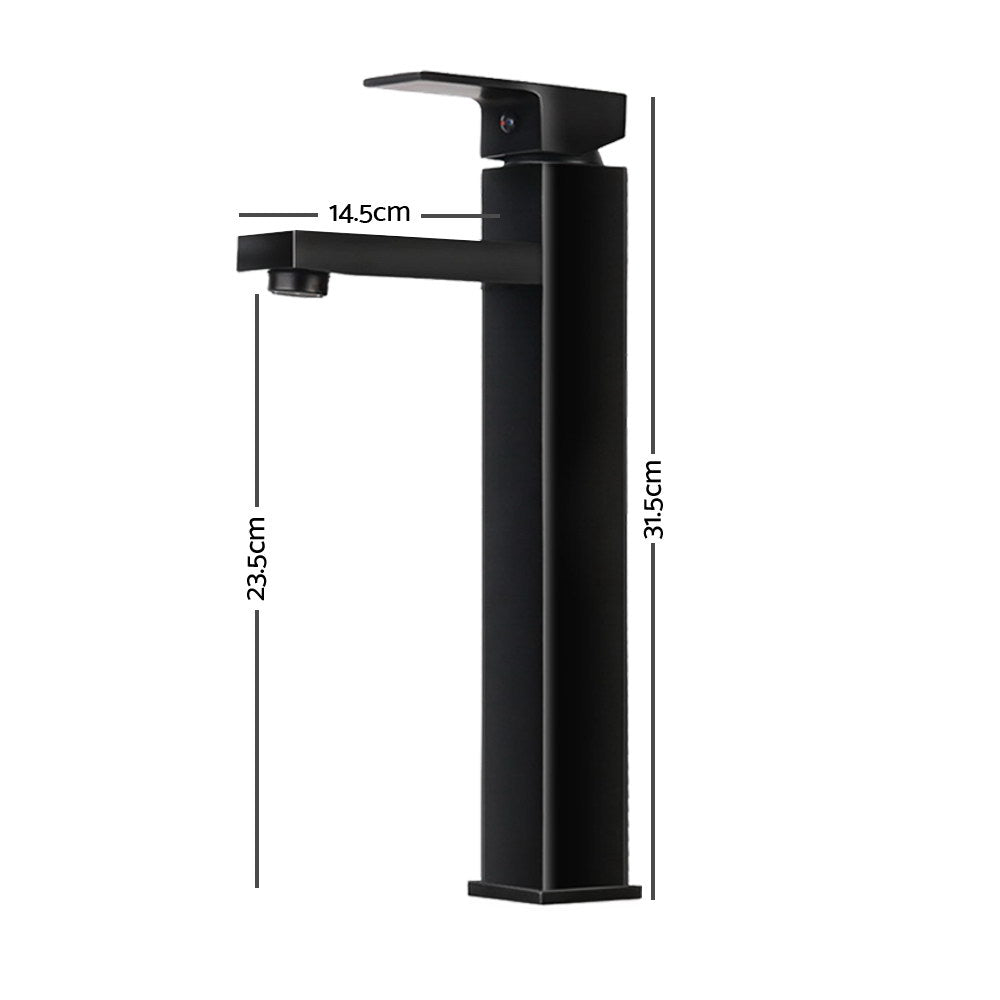 Basin Mixer Tap Faucet Black - image2