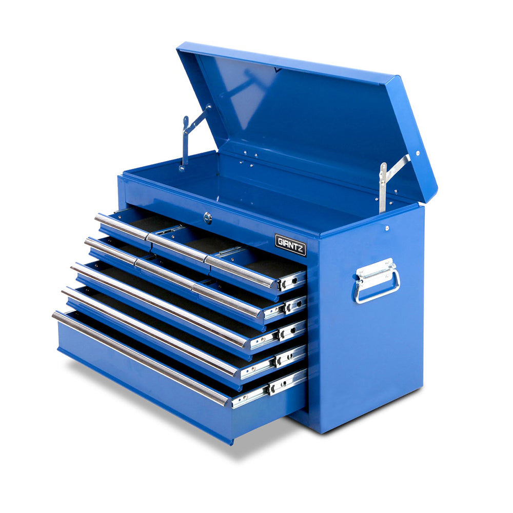 9 Drawer Mechanic Tool Box Storage - Blue - image8