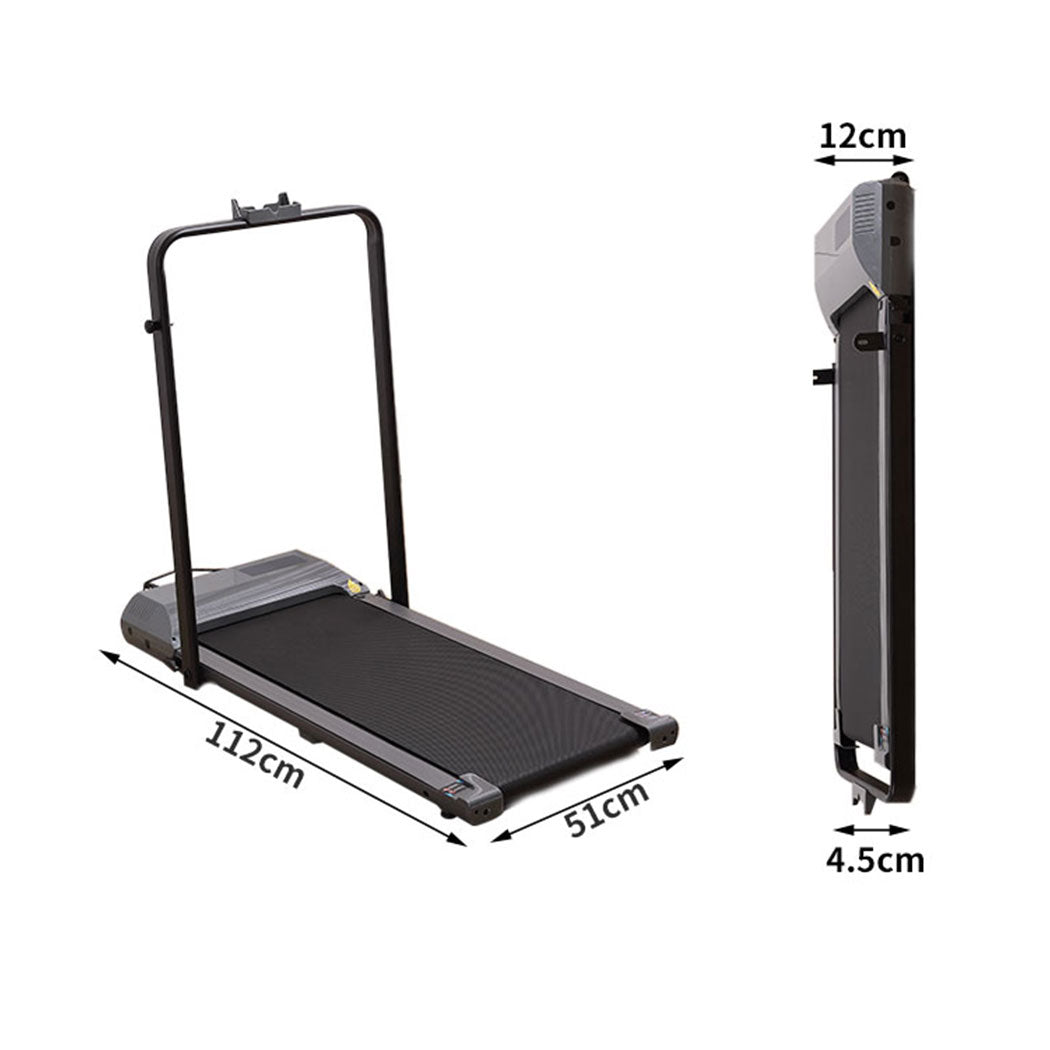 Electric Treadmill Walking Pad Home Office Gym Exercise Fitness Foldable Compact - image3