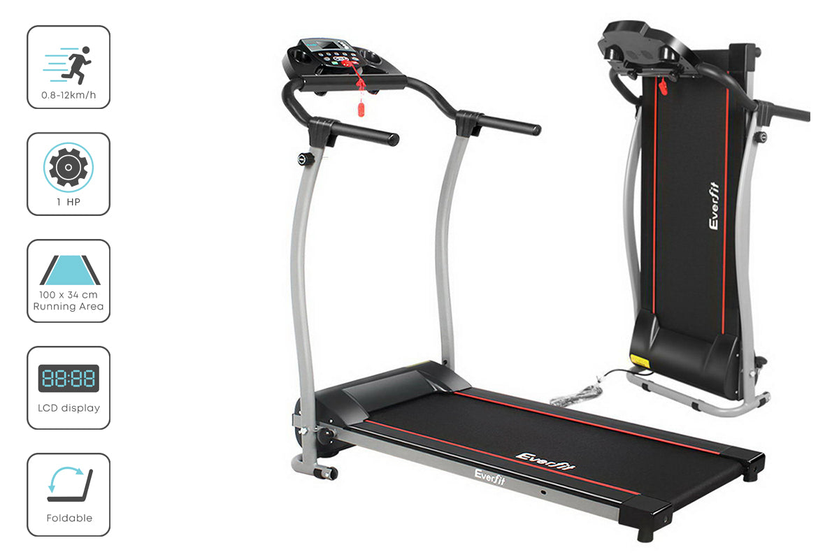 Home Electric Treadmill - Black - image7