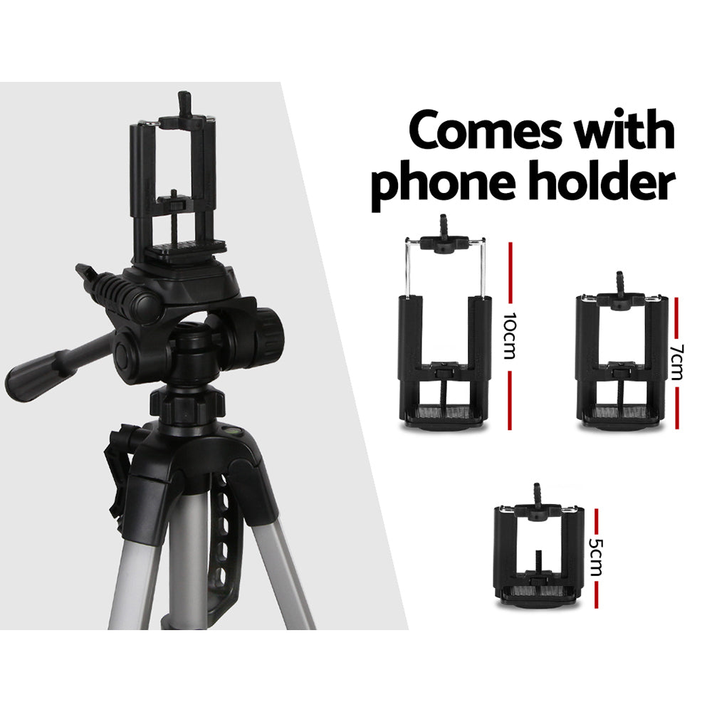 1.45M Professional Camera & Phone Tripod - image4