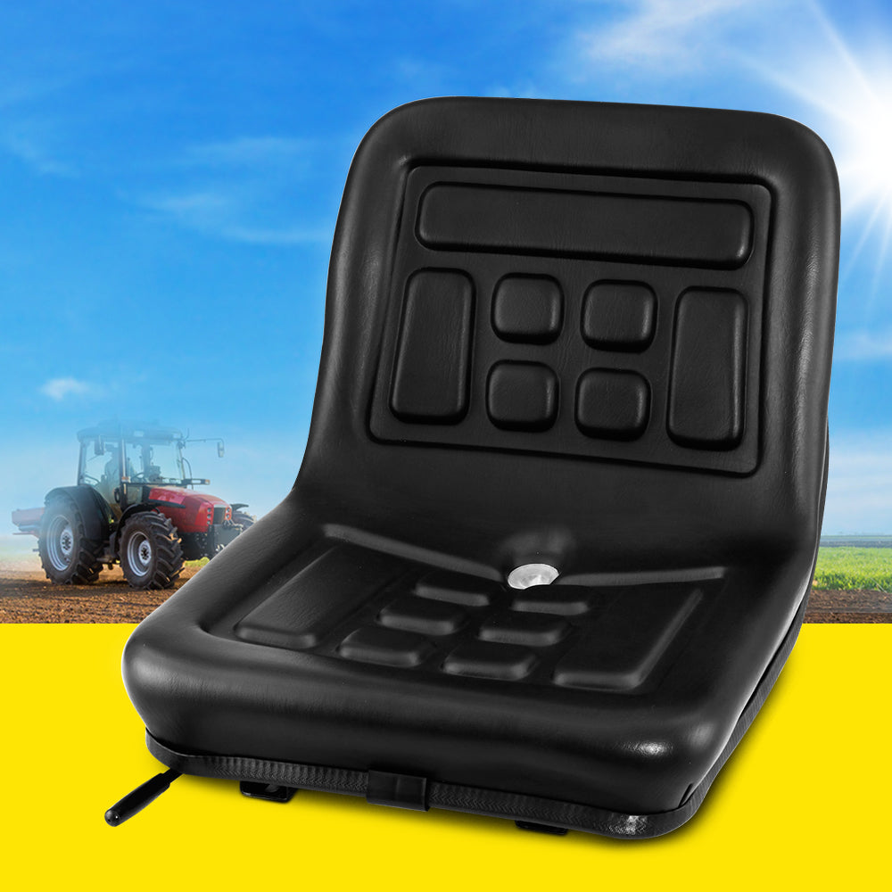 Tractor Seat Forklift Excavator Bulldozer Universal Suspension Backrest Truck Chair - image8