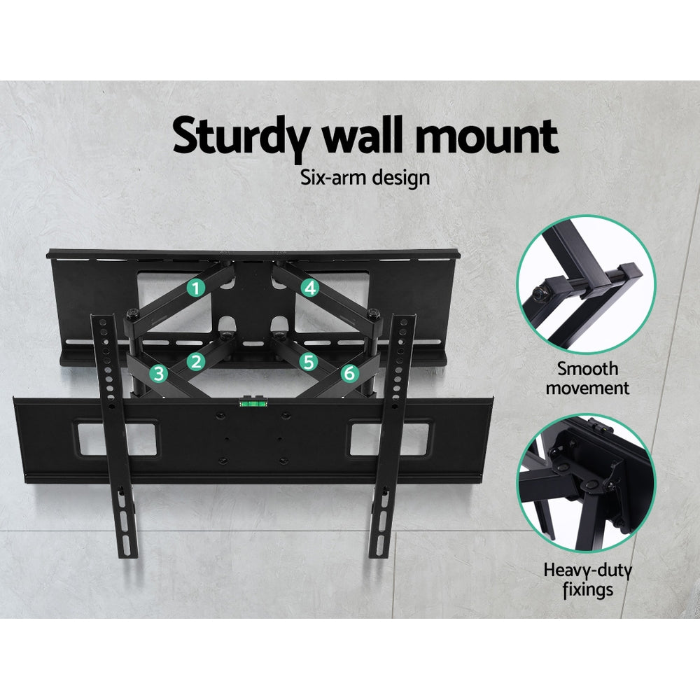 TV Wall Mount Bracket Tilt Swivel Full Motion Flat LED LCD 32 42 50 55 60 65 70 inch - image6