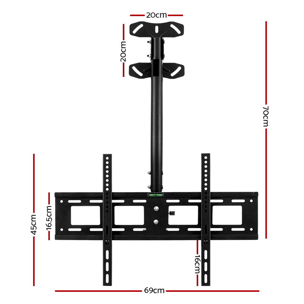 TV Wall Ceiling Mount Bracket Full Motion Tilt Swivel 32 42 50 55 60 65 70 75 inch - image2