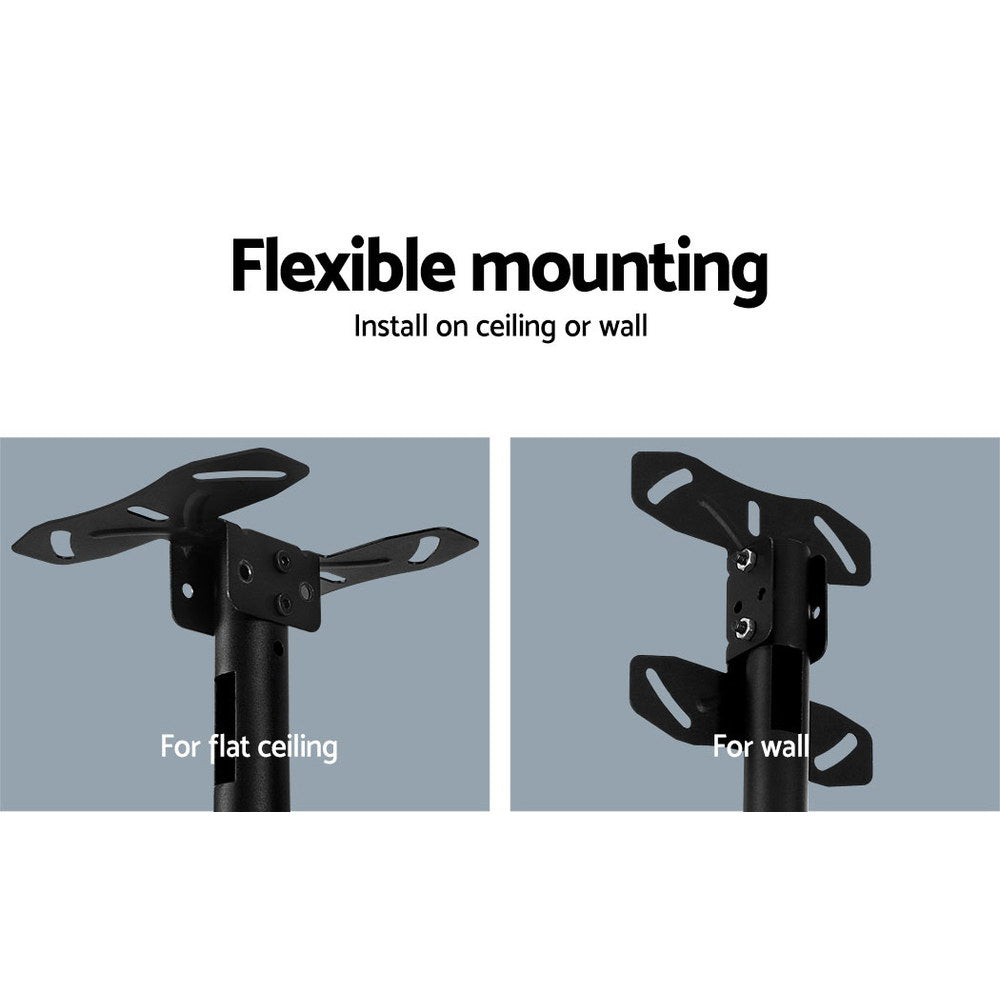 TV Wall Ceiling Mount Bracket Full Motion Tilt Swivel 32 42 50 55 60 65 70 75 inch - image5