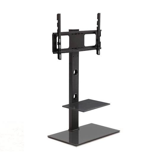 Floor TV Stand with Bracket Shelf Mount - image1