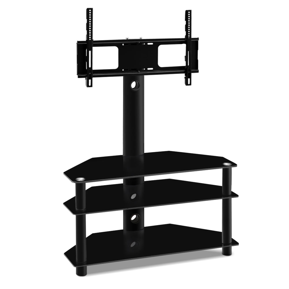 3 Tier Floor TV Stand with Bracket Shelf Mount - image1