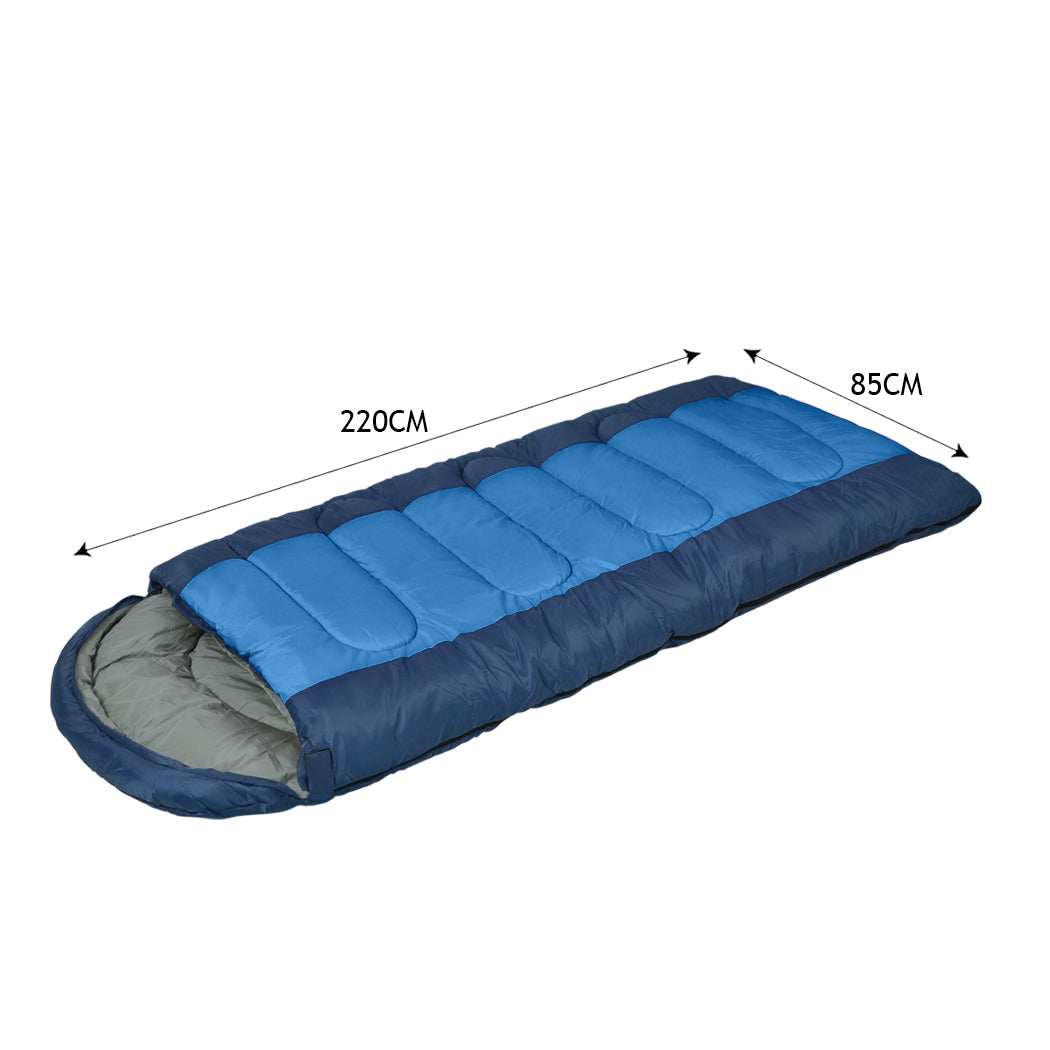 Mountview Sleeping Bag Outdoor Camping Single Bags Hiking Thermal -20 deg Winter - image10