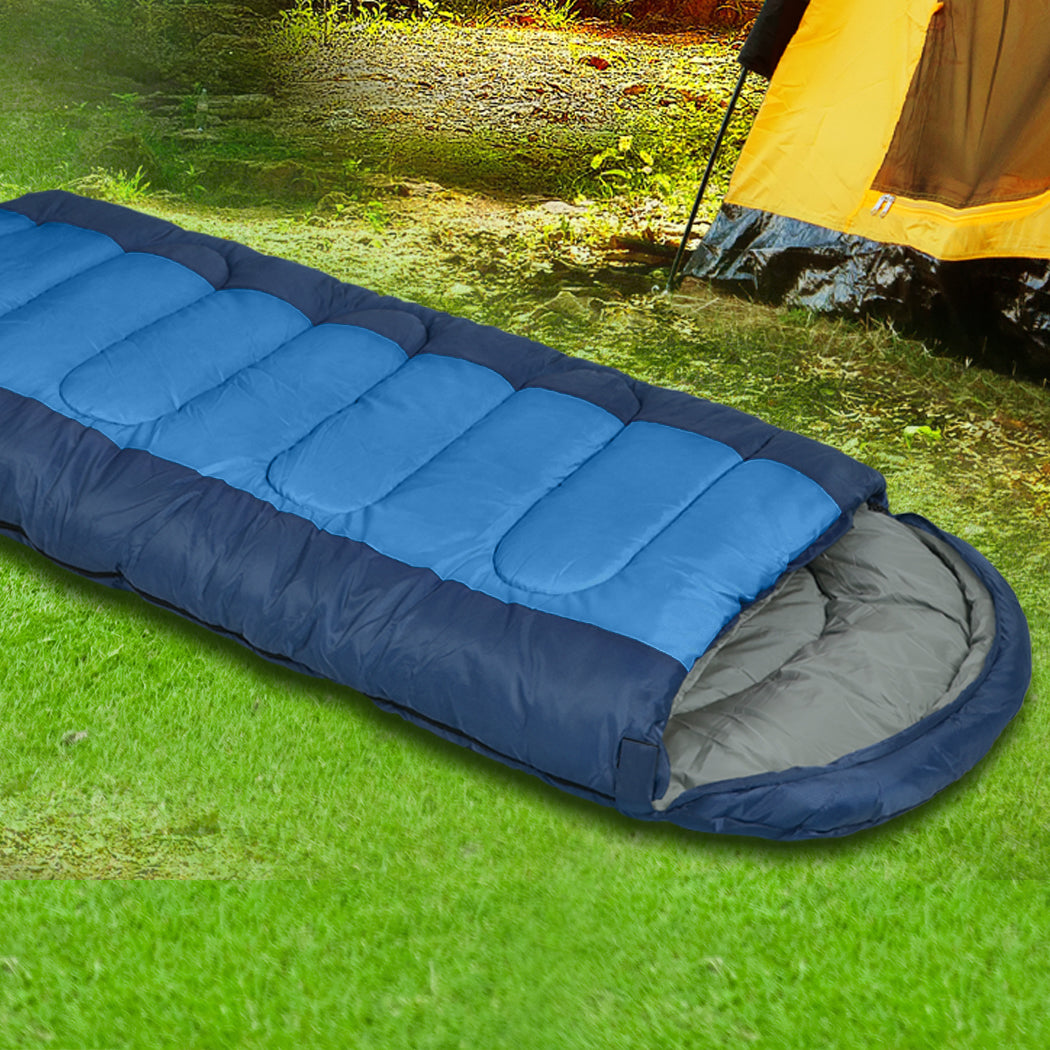 Mountview Sleeping Bag Outdoor Camping Single Bags Hiking Thermal -20 deg Winter - image15