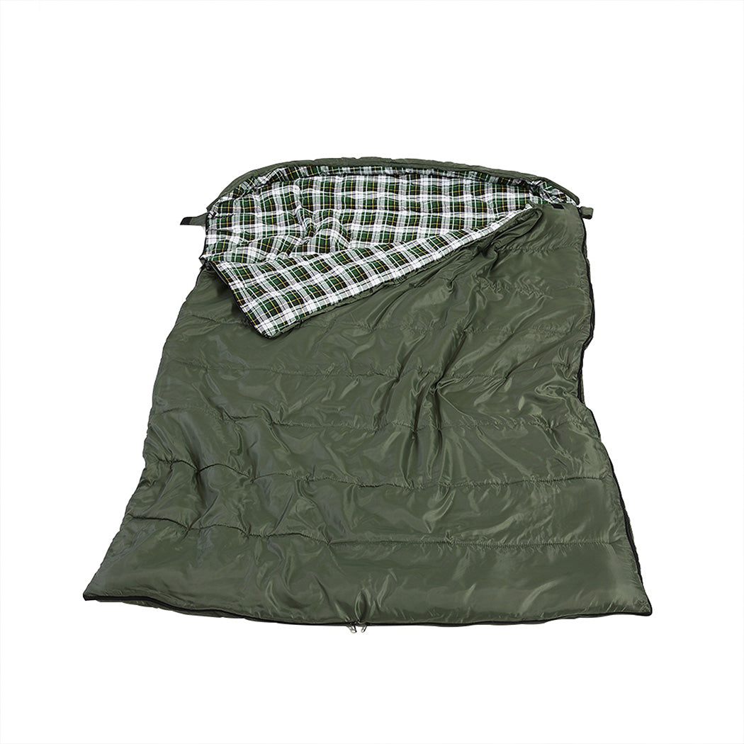 Mountview Sleeping Bag Double Bags Outdoor Camping Hiking Thermal -10 deg Tent - image10