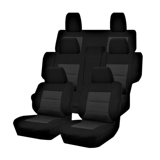Premium Jacquard Seat Covers - For Mitsubishi Montero Ns-Nt-Nw-Nx Series (2006-2022) - image1