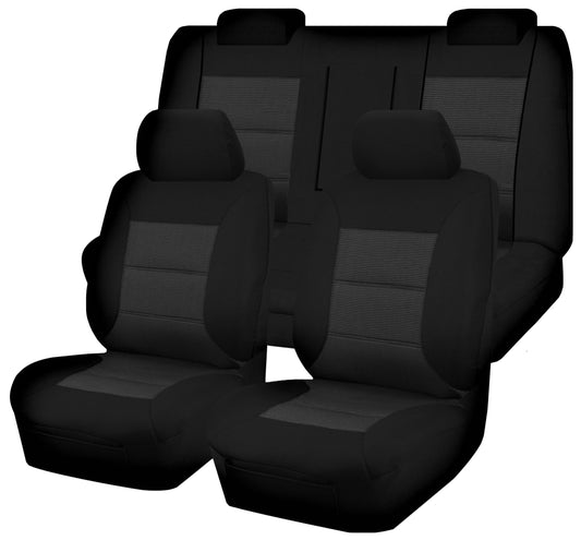 Premium Jacquard Seat Covers - For Holden Commodore Ve-Veii Series Wagon (2006-2013) - image1