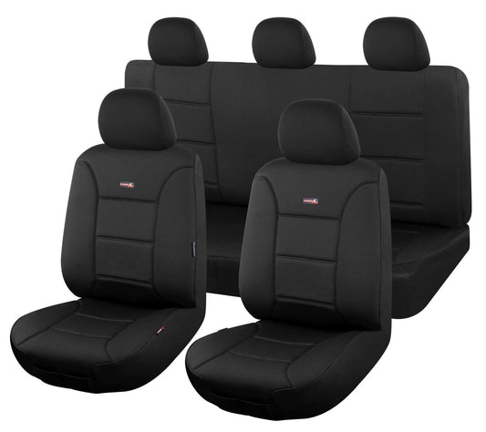 Seat Covers for Mazda CX-5 KF MAXX SPORT, TOURING, GT , AKERA 02/2017 - On SHARKSKIN Elite Black - image1