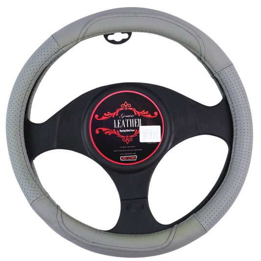 Oklahoma Steering Wheel Cover - Grey [Leather] - image1