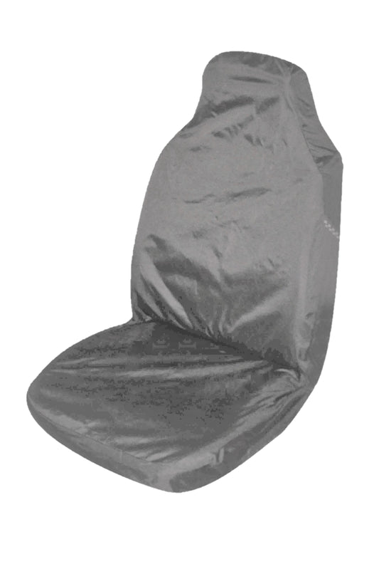 Universal Supreme Throwover Seat Cover Canvas - Grey - image1