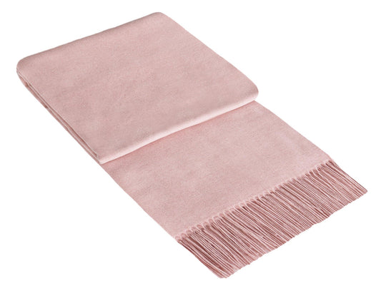 Paddington Throw - Fine Wool Blend - Blush - image1