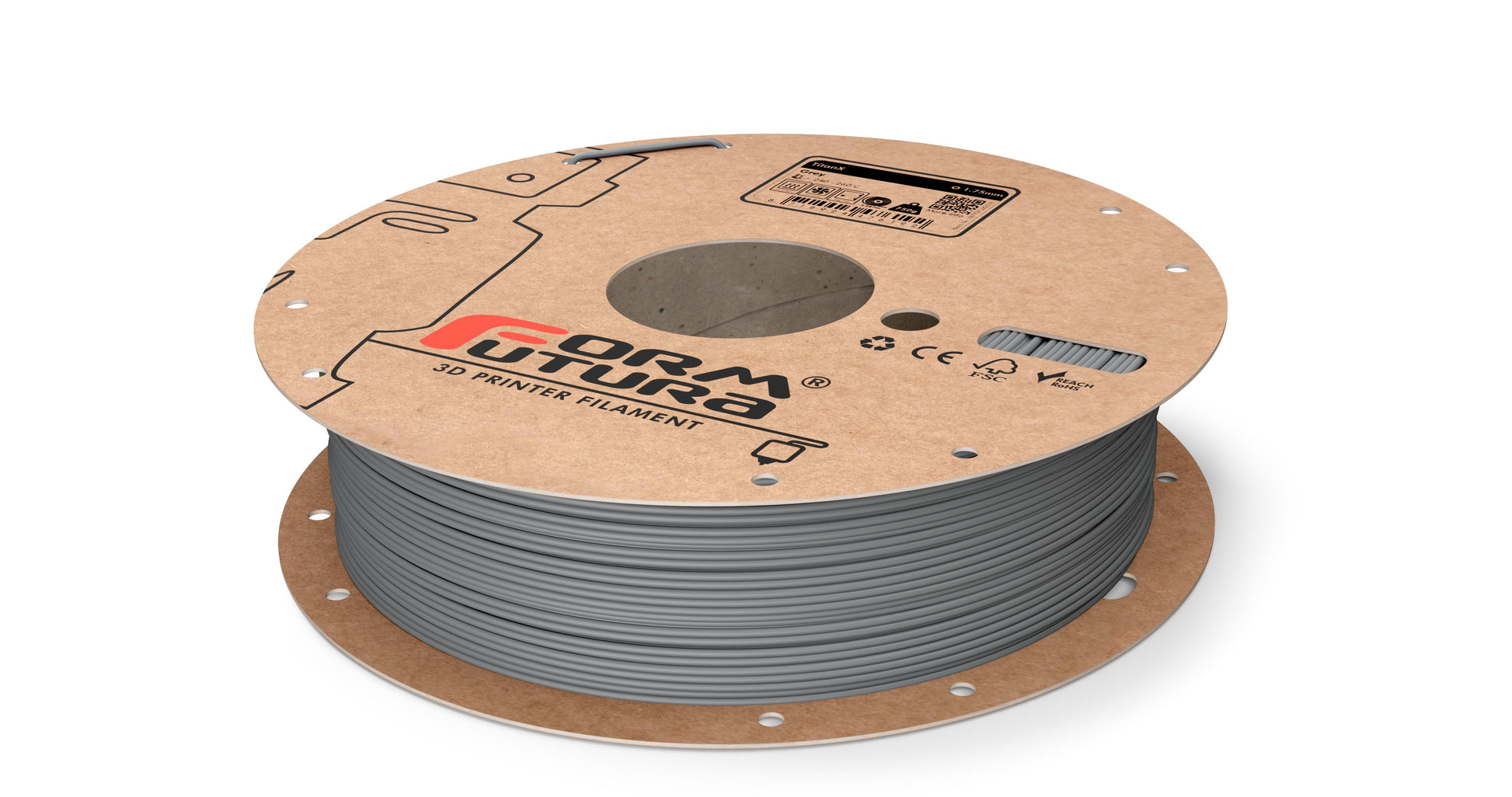 ABS Filament TitanX 1.75mm Grey 750 gram 3D Printer Filament - image2