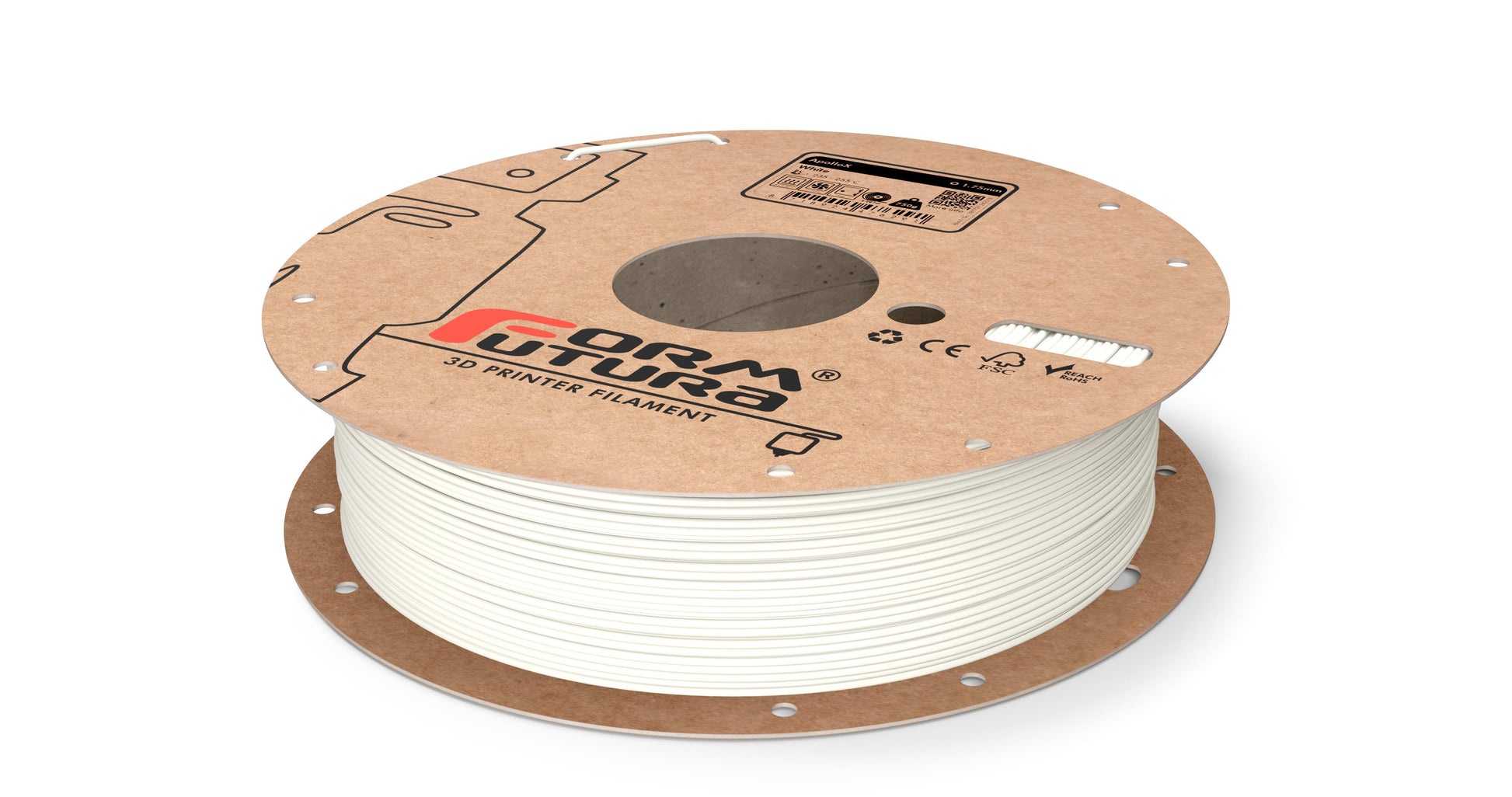 ASA Filament ApolloX 2.85mm White 750 gram 3D Printer Filament - image2