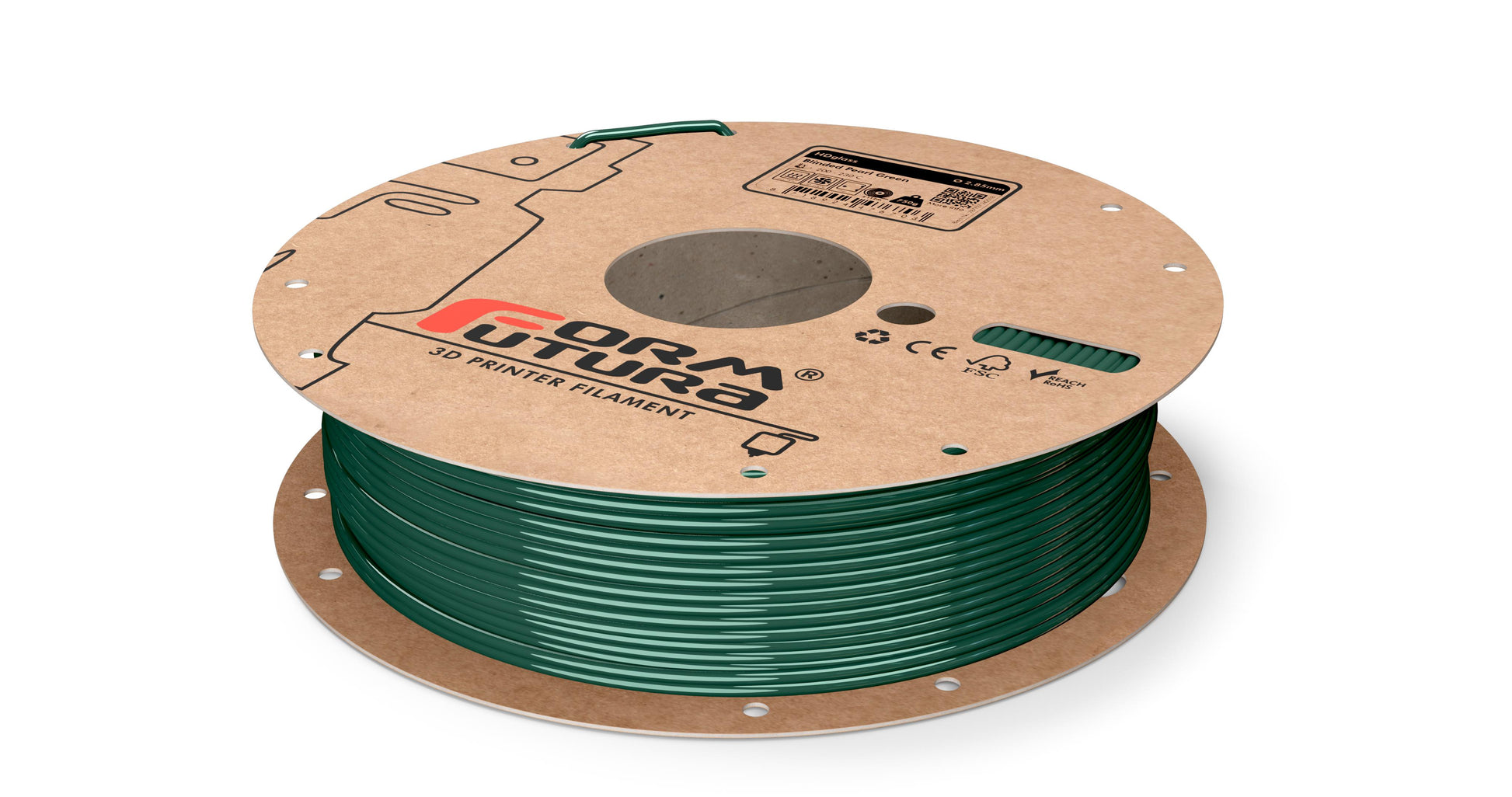 PETG Filament HDglass 2.85mm Blinded Pearl Green 750 gram 3D Printer Filament - image2