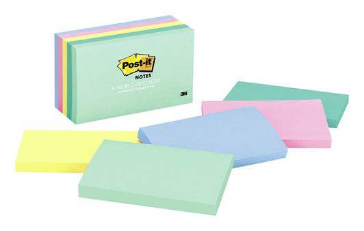 Post-It Notes 655-AST Pack of 5 - image1