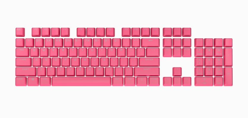 CORSAIR PBT Double-shot Pro Keycaps -Rogue Pink Keyboard - image1