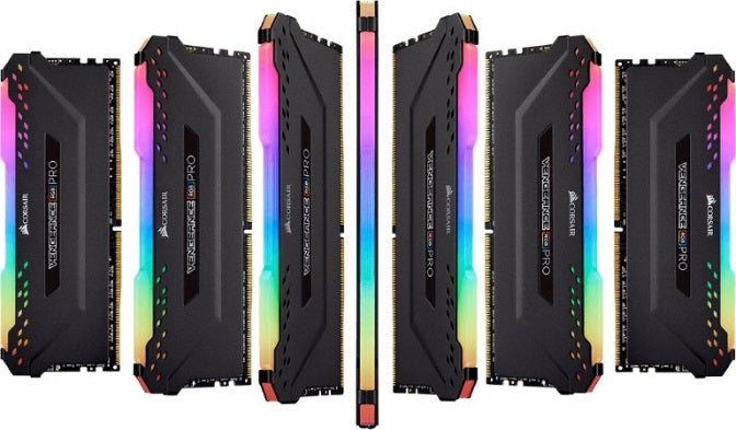 CORSAIR Vengeance RGB PRO 32GB 2x16GB DDR4 3200MHz C16 Desktop Gaming Memory - image1