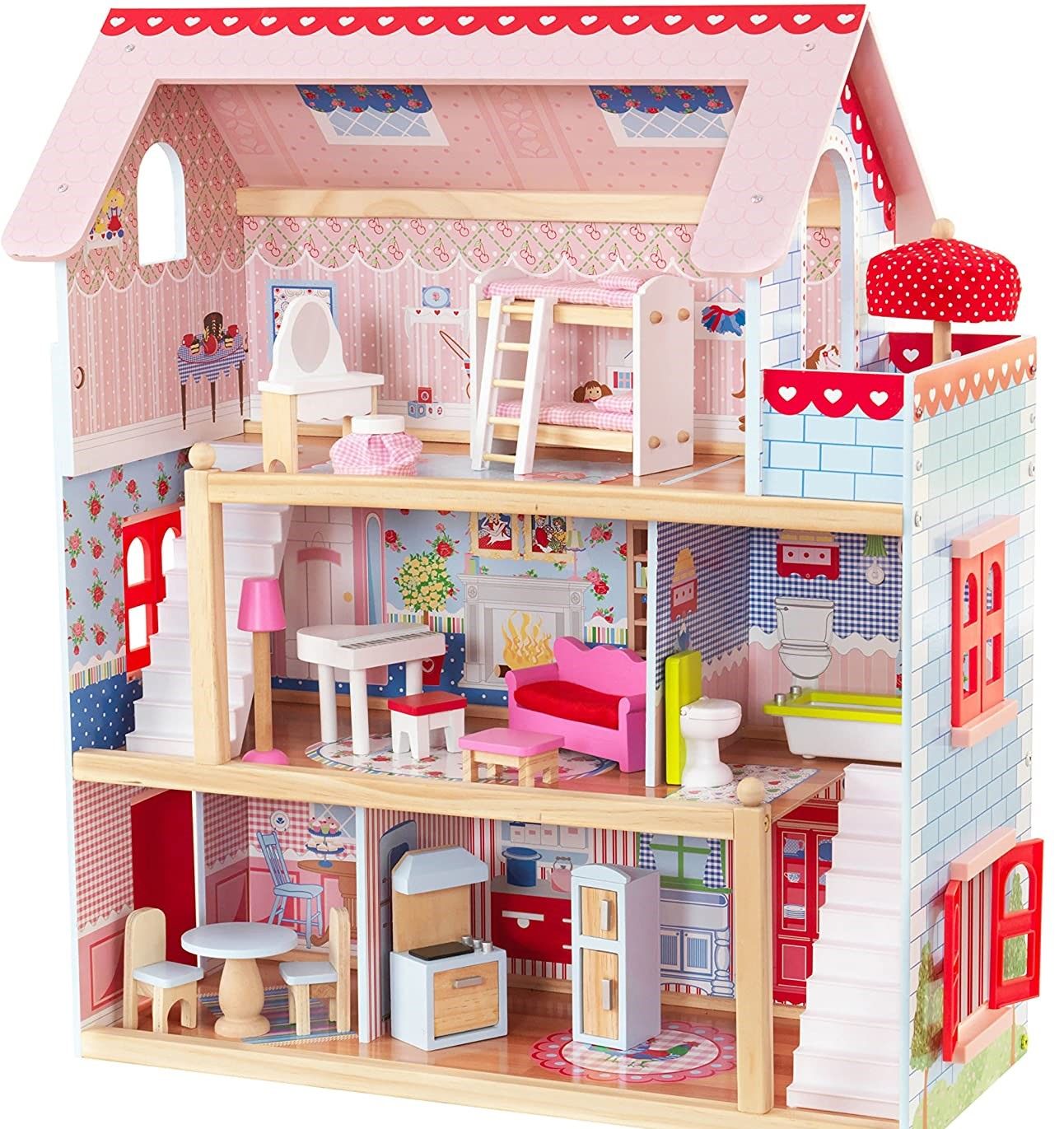 Doll Cottage with Furniture for kids (Model 1) - image2