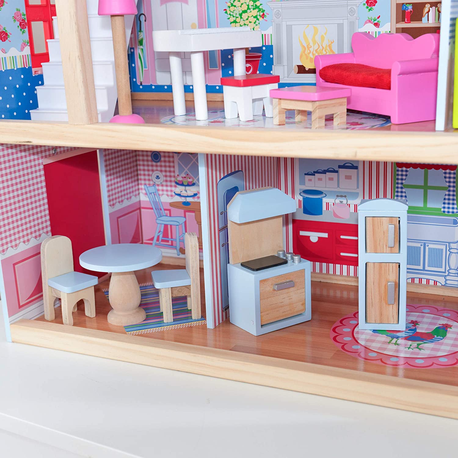 Doll Cottage with Furniture for kids (Model 1) - image7