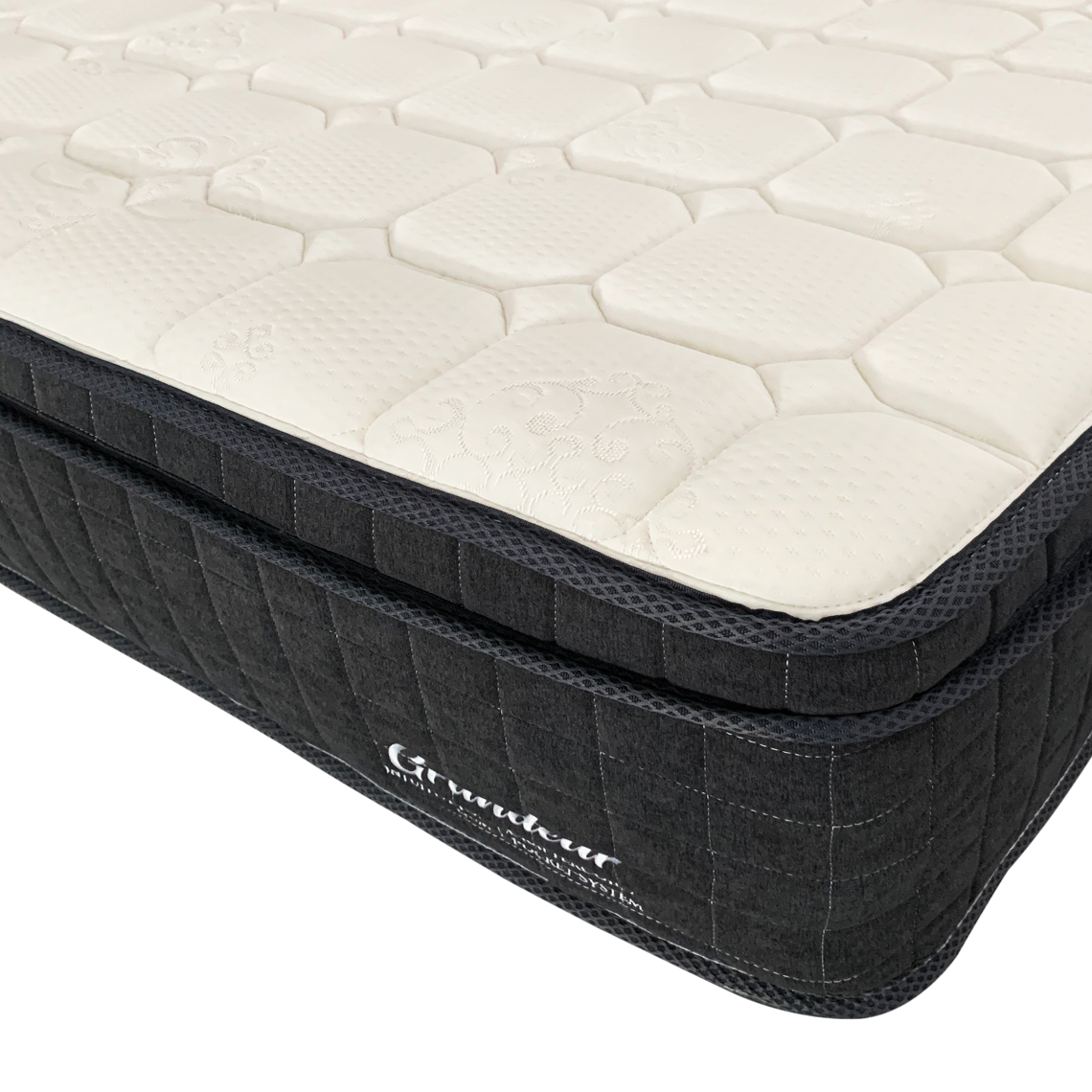 Grandeur Double Mattress Latex Foam 7 Zone Pocket Spring - image3