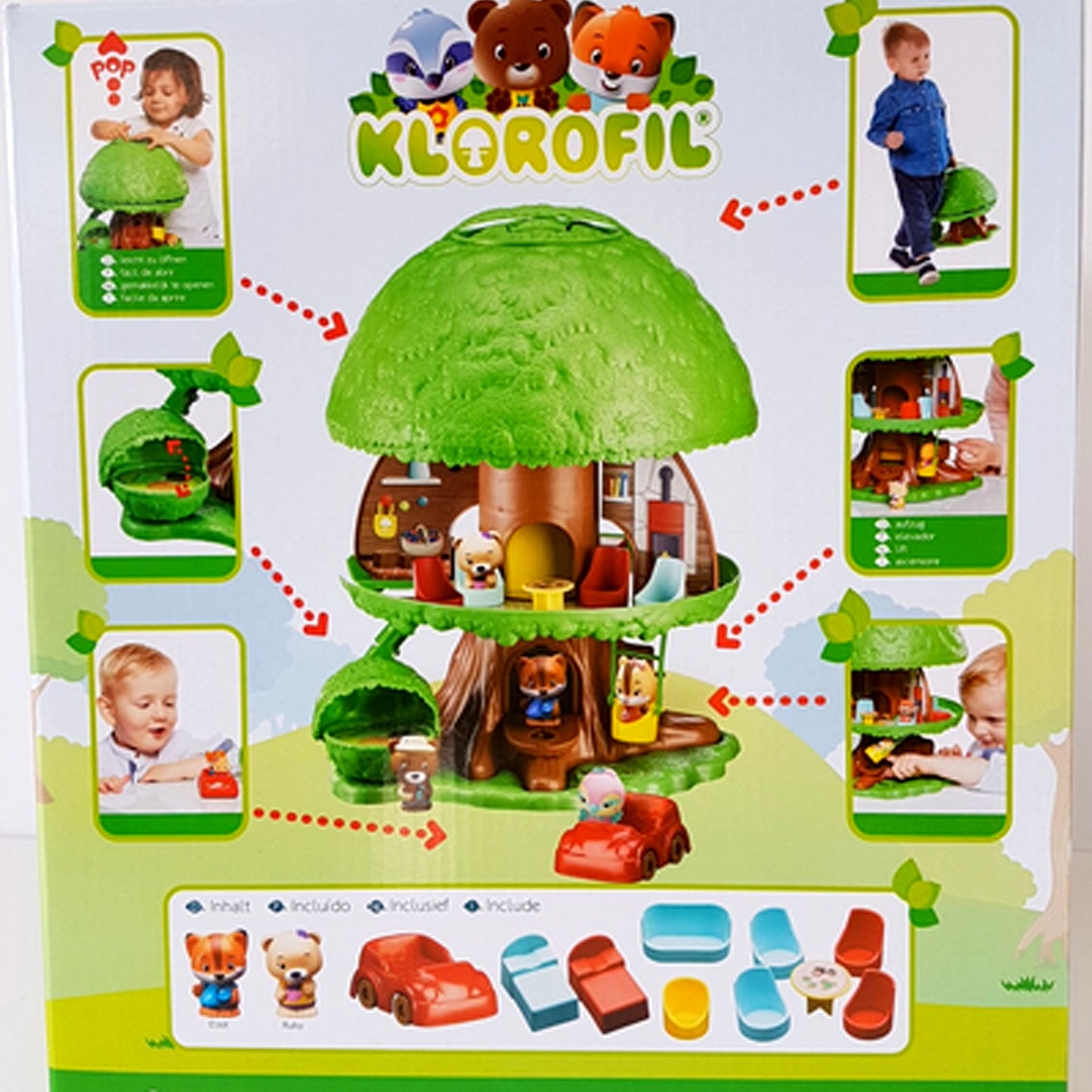 Klorofil Magie Tree House Playset with Figures & Furniture - image6