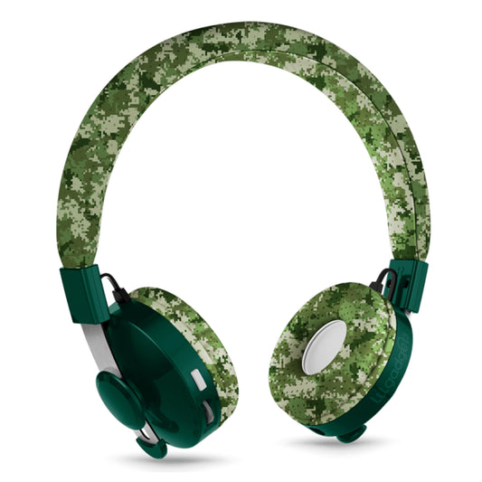 LilGadgets Untangled Pro Premium Children's Wireless Headphones Green Digital Camo - image1