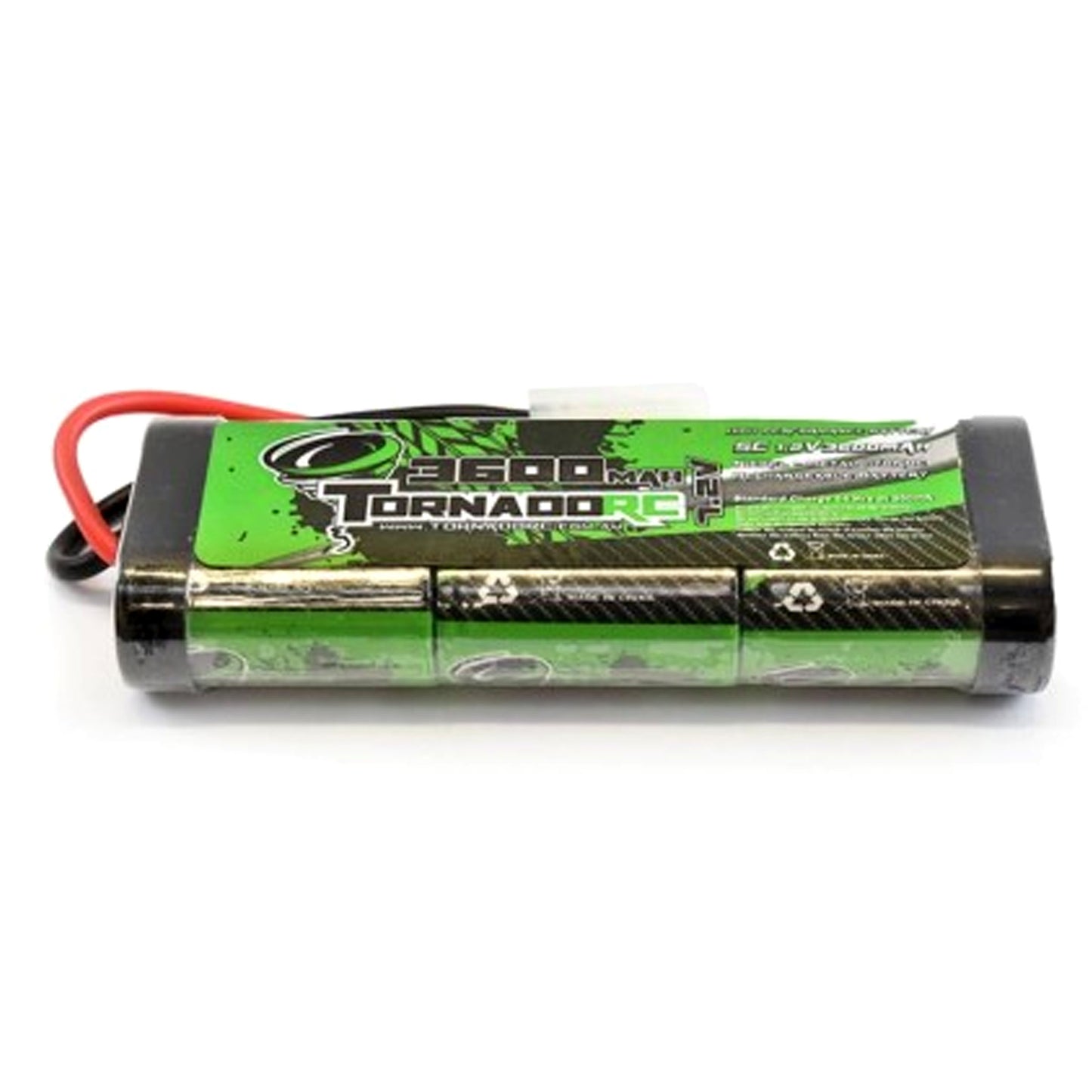 Tornado 7.2v 3600mah Stick Pack Battery For RC Radio Control Car - Tamiya Connector - image1