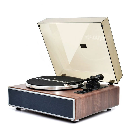 mbeat Hi-Fi Turntable with Built-In Bluetooth Receiving Speaker - image1