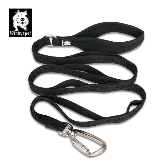 Whinyepet leash black - L - image1