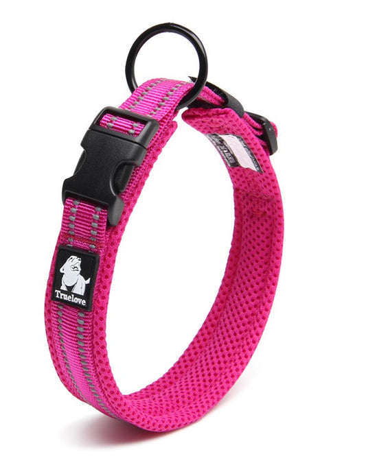 Heavy Duty Reflective Collar Pink L - image1